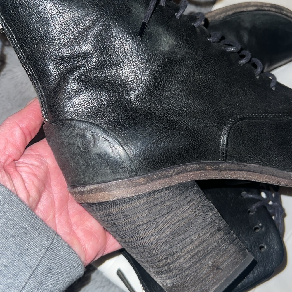 Marsell lace-up booties. Great shape! Size 38. Black. - Picture 6 of 7